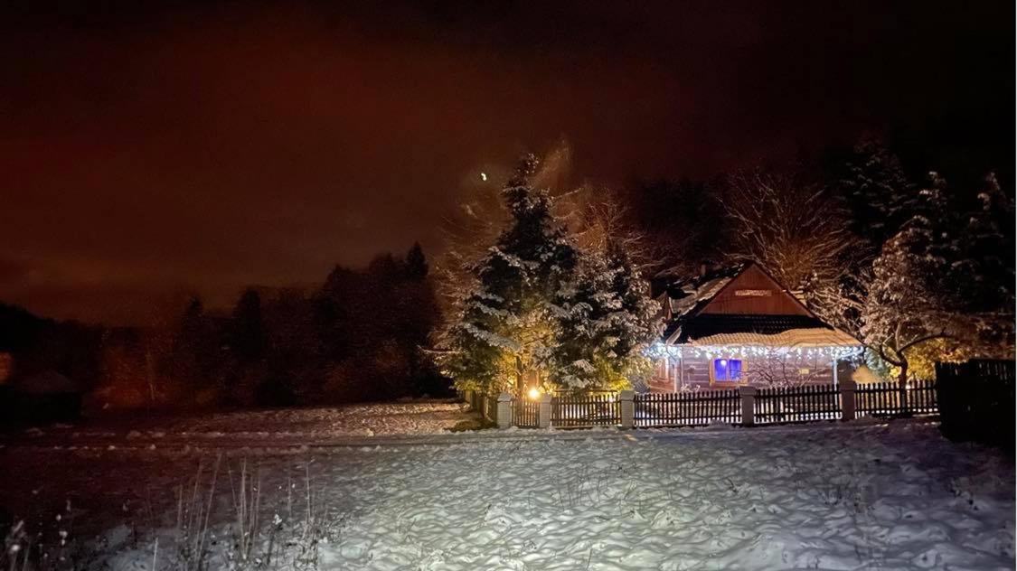 Goralska Czarcia Chata Pod Jalowcem Stryszawa Exteriér fotografie