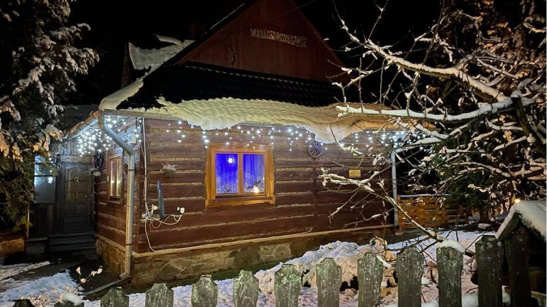 Goralska Czarcia Chata Pod Jalowcem Stryszawa Exteriér fotografie