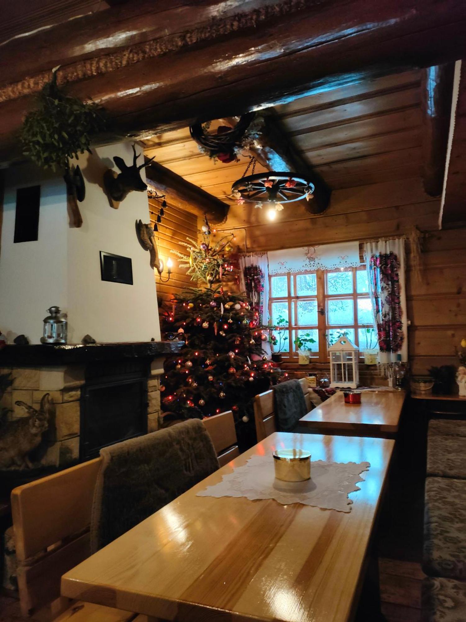 Goralska Czarcia Chata Pod Jalowcem Stryszawa Exteriér fotografie