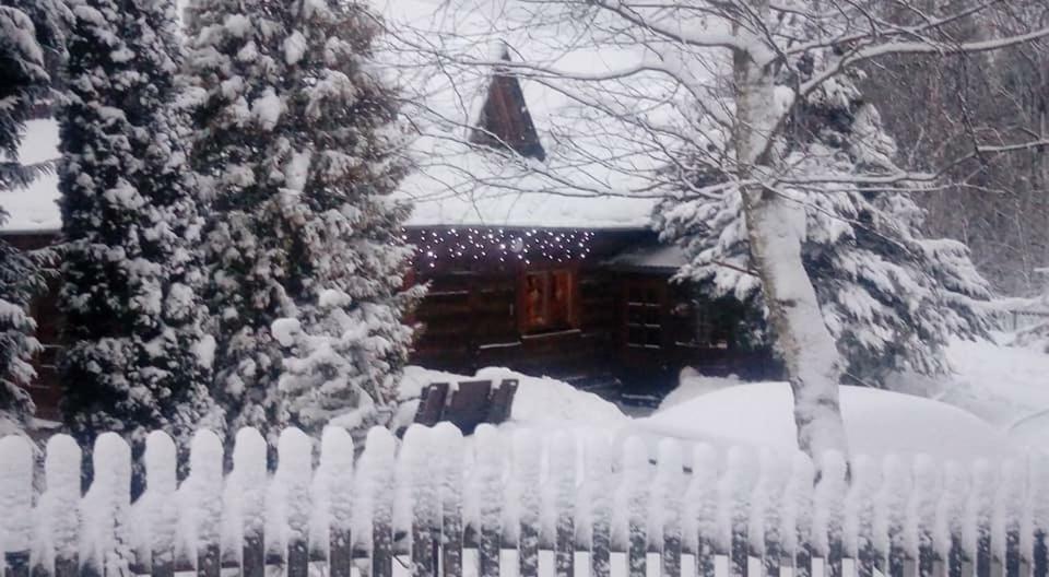 Goralska Czarcia Chata Pod Jalowcem Stryszawa Exteriér fotografie